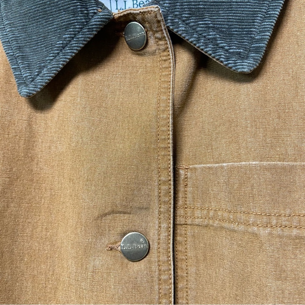 L.L.Bean Vintage Canvas Chore Coat - Picture 8 of 8